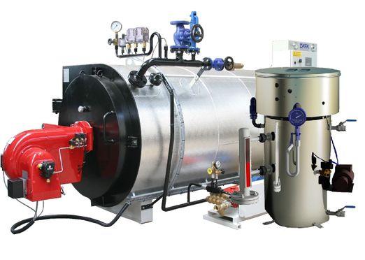 Elektro-Gas-Parallelbetrieb-Anlage Freigestelltes Bild einer Elektro-Gas-Parallelbetrieb-Anlage